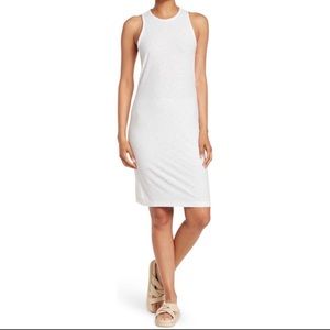 James Perse White Tank Midi Dress